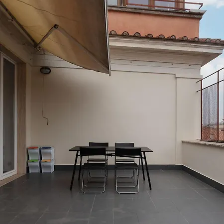 Guesthost - Trastevere Station Bright With Terrace * 罗马