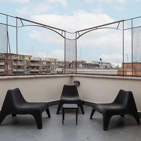 Guesthost - Trastevere Station Bright With Terrace *