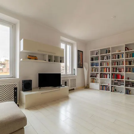 Guesthost - Trastevere Station Bright With Terrace 公寓 罗马