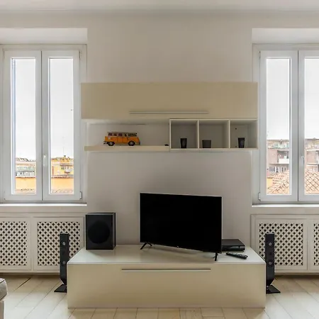 Guesthost - Trastevere Station Bright With Terrace 罗马